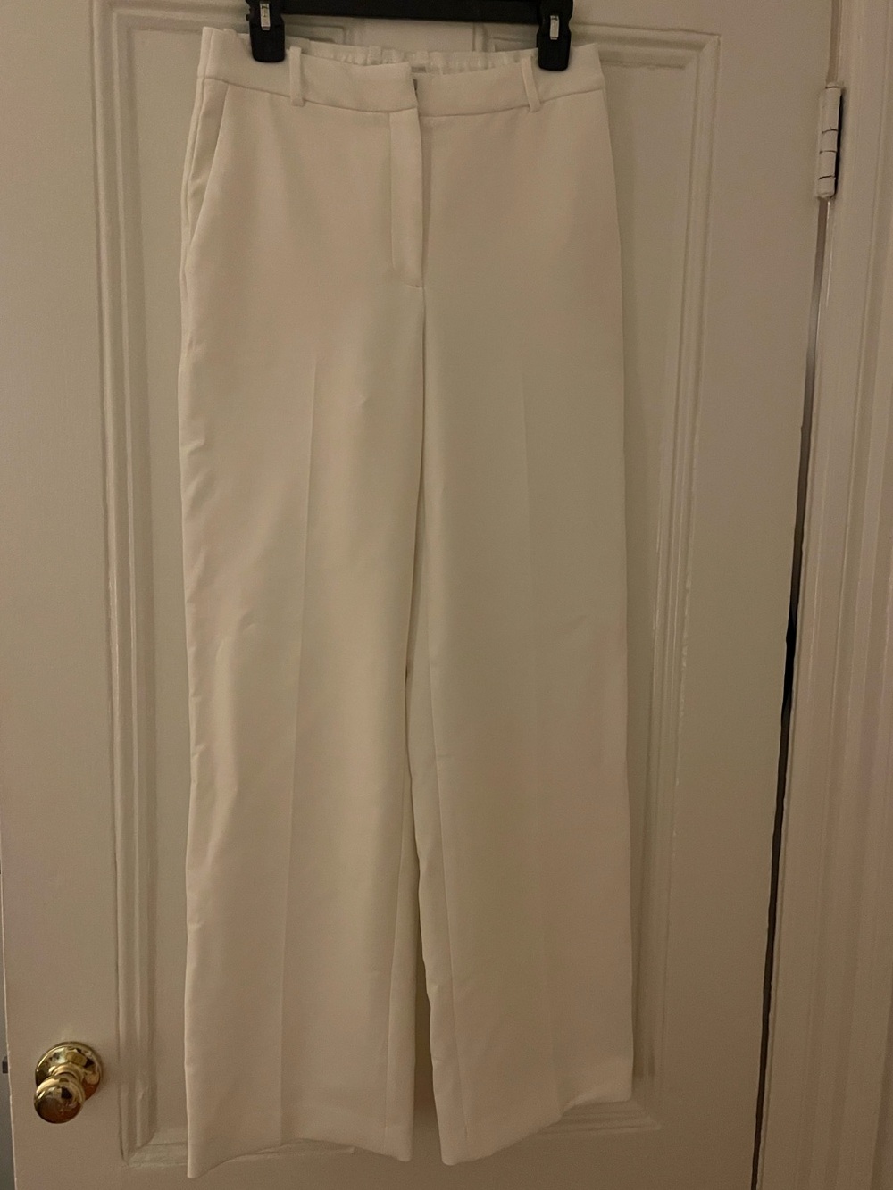 Aritzia Wide-Leg Full Length Agency Pant in White 6reg